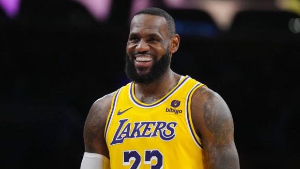Los Angeles Lakers' LeBron James
